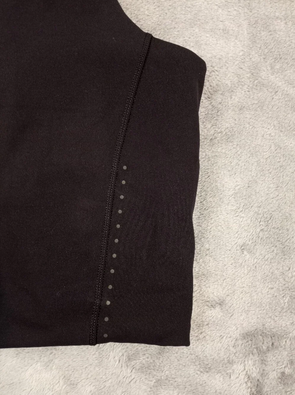 lululemon athletica Women's Black Performance Gym Running Tank Top Size 8 NWT